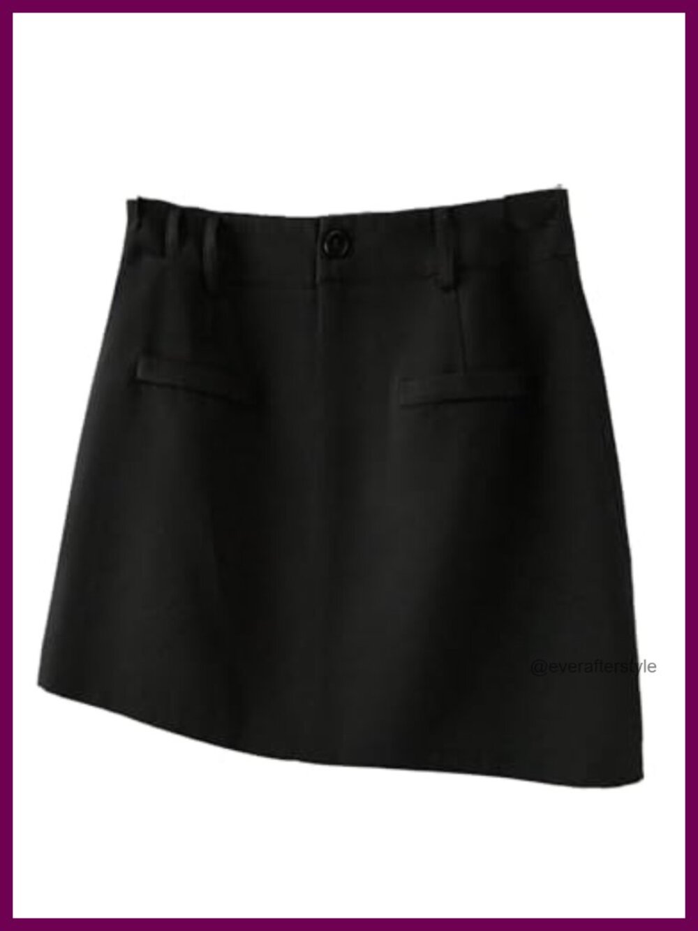 SHENHE Women's High Waisted A Line Mini Skirt Business Casual Work Skirt